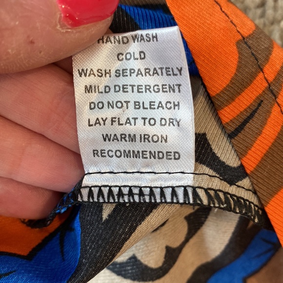 Jade multicolor sleeveless halter-neck tunic, size M - Picture 11 of 11